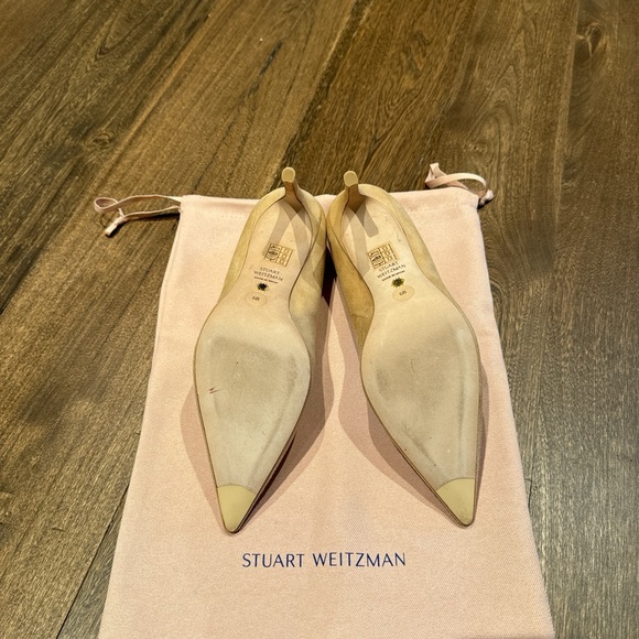 Stuart Weitzman 75 Pointed Toe Pumps - Picture 5 of 6